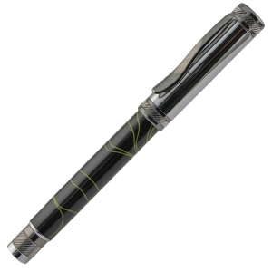 MP208 Magnetic Ballpoint Pen - Chrome and Gunmetal