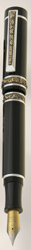 Cambridge&trade; Fountain Pen (Titanium Gold Accents with Sterling )