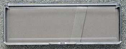 Gray pad-clear plastic top (holds pen and pencil)