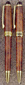 Round Top European&trade; Ballpoint/Pencil Corinthian Kit