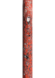 Red Dino Bone Gemstone Pen Blank