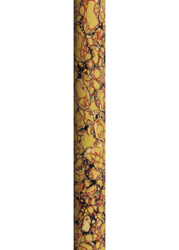 Yellow Dino Bone Gemstone Pen Blank