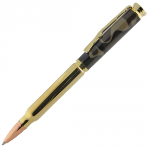 Cartridge Bullet Twist Pen Upgrade Gold