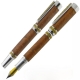 Cambridge Hybrid&trade; Fountain Pen - Hardite Accents with Silver