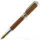 Cambridge Hybrid&trade; Fountain Pen - Hardite Accents with Silver