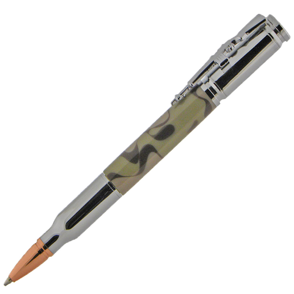 Carbine™ Ballpoint Chrome - Pen Kit Making Supplies Berea HardWoods