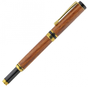 Flat Top American&trade; Fountain Pen - Snap Cap - Upgrade 24kt Gold