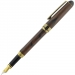 Round Top European&trade; Screw Cap Fountain Pen - 24Kt Gold