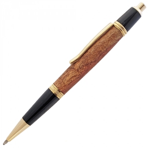 Sierra&reg; Button Click Pen - Gold