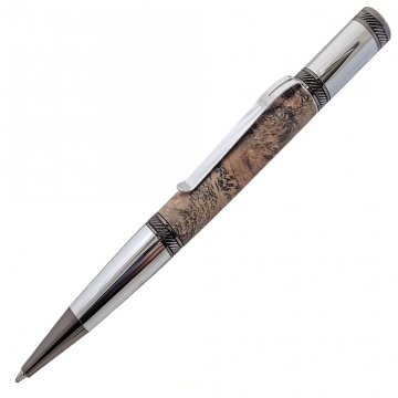 Sierra Diverse Ballpoint Pen - Chrome and Gunmetal