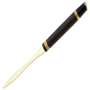 Sierra&reg; Wavy Blade Letter Opener Gold