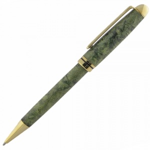 Gold Top European Pen&trade;  - 7MM Round Top - 24KT Gold