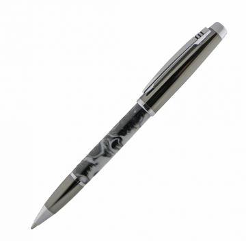 Geta Ballpoint Gunmetal and Chrome