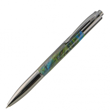 Yari Button Click Ballpoint Pen Gunmetal