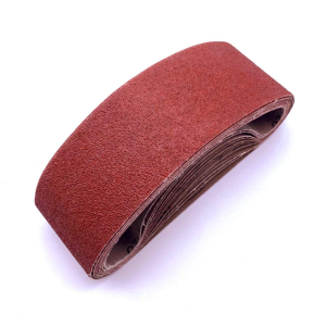 10 Pcs 3 x 21 Inch 40 Grit Aluminum Oxide Sanding Belts