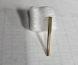 7mm All Gold clip for pen/pencil (100)
