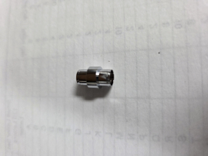 7mm Chrome Flat Pencil Center Ring (100)
