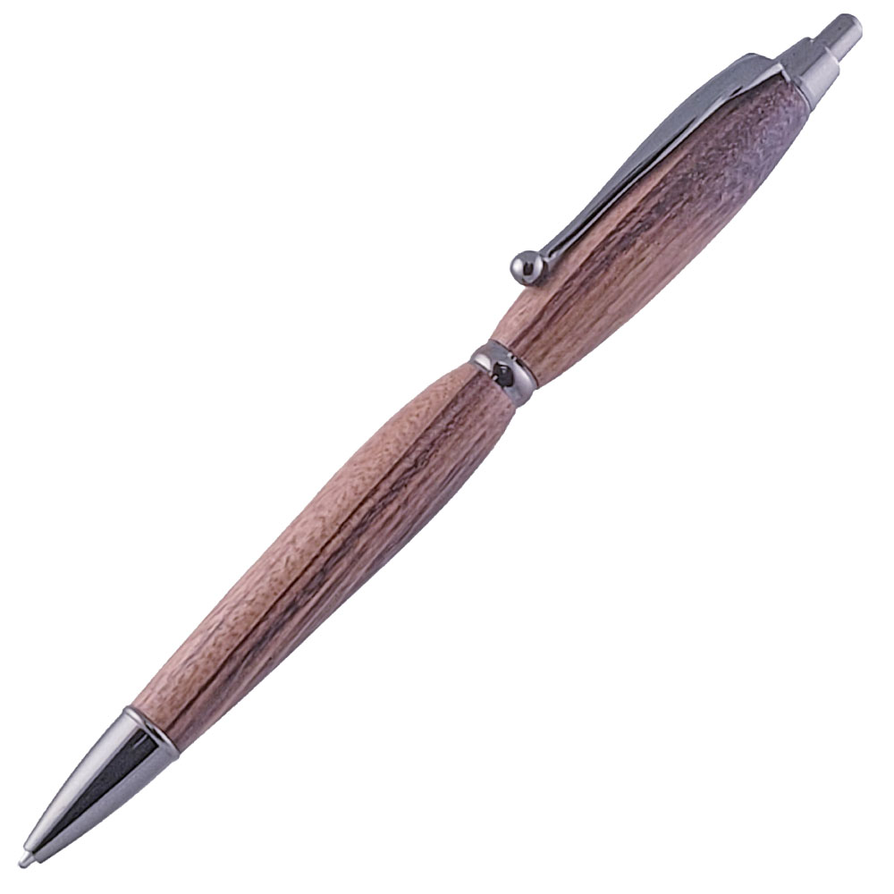7mm Click Pen Gunmetal Pen Kit Making Supplies Berea HardWoods