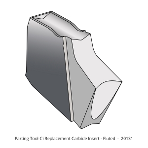 Parting Tool Insert Fluted