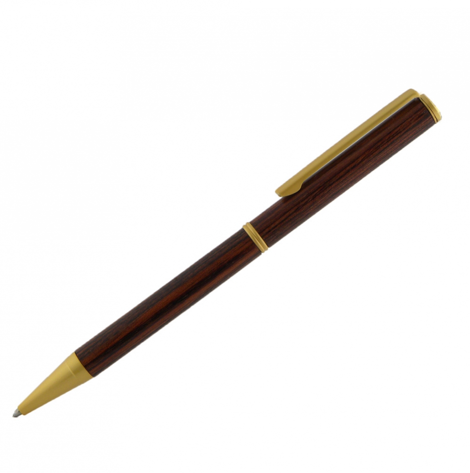 Twist 7MM Ballpoint Pen - Satin Gold