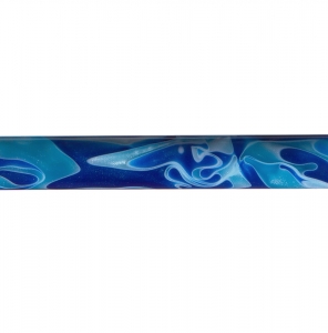 Aqua Waves Acrylic Pen Blank
