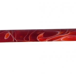 Orange Swirl Acrylic Pen Blank