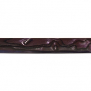 Purple and Black Acrylic Pen Blank