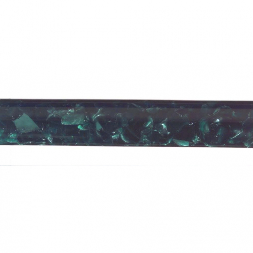 Turned Tube Electric Green Acrylic Pen Blank for Flat Top American&trade; Double Twist