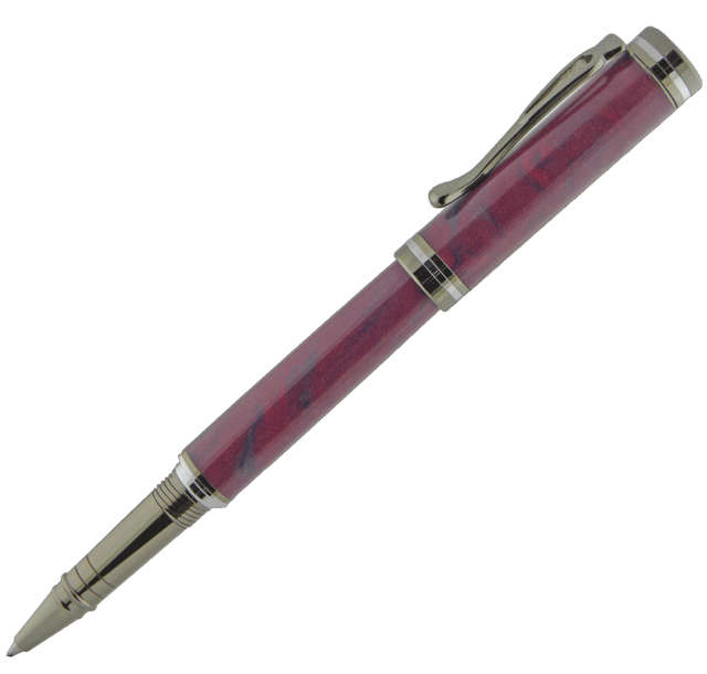 Atracia Rollerball - Gunmetal with Chrome