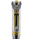 Motorcycle Ballpoint w/Eagle Clip Gold & Chrome