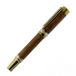 Cambridge Hybrid™ Roller Ball - Silver Accents with Titanium Gold Cambridge Hybrid™ Roller Ball - Silver Accents with Titanium Gold
