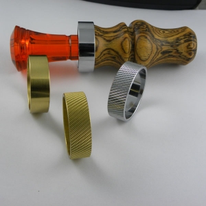 DUCK CALL BAND PLAIN CHROME