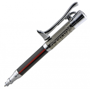 Fireman's Ballpoint Pen - Chrome w/Gunmetal