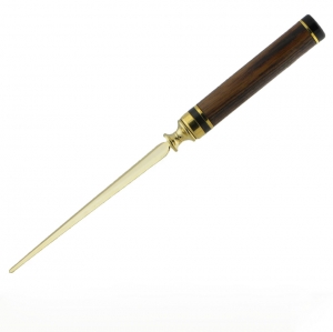 Letter Opener - Flat Top American - 24K Gold