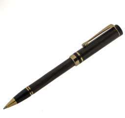 Flat Top American™ Ballpoint - double twist - Gold Flat Top American™ Ballpoint - double twist - Gold