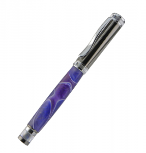 MP208 Magnetic Ballpoint Pen - Gunmetal and Chrome