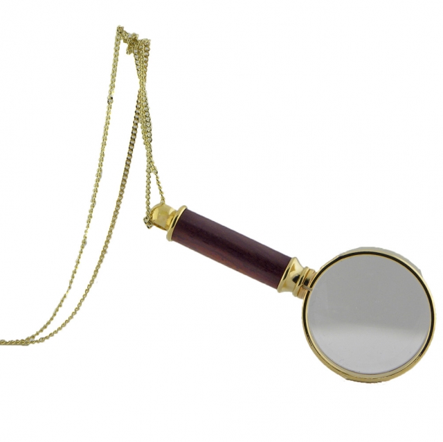 Magnifying Lens on Chain 