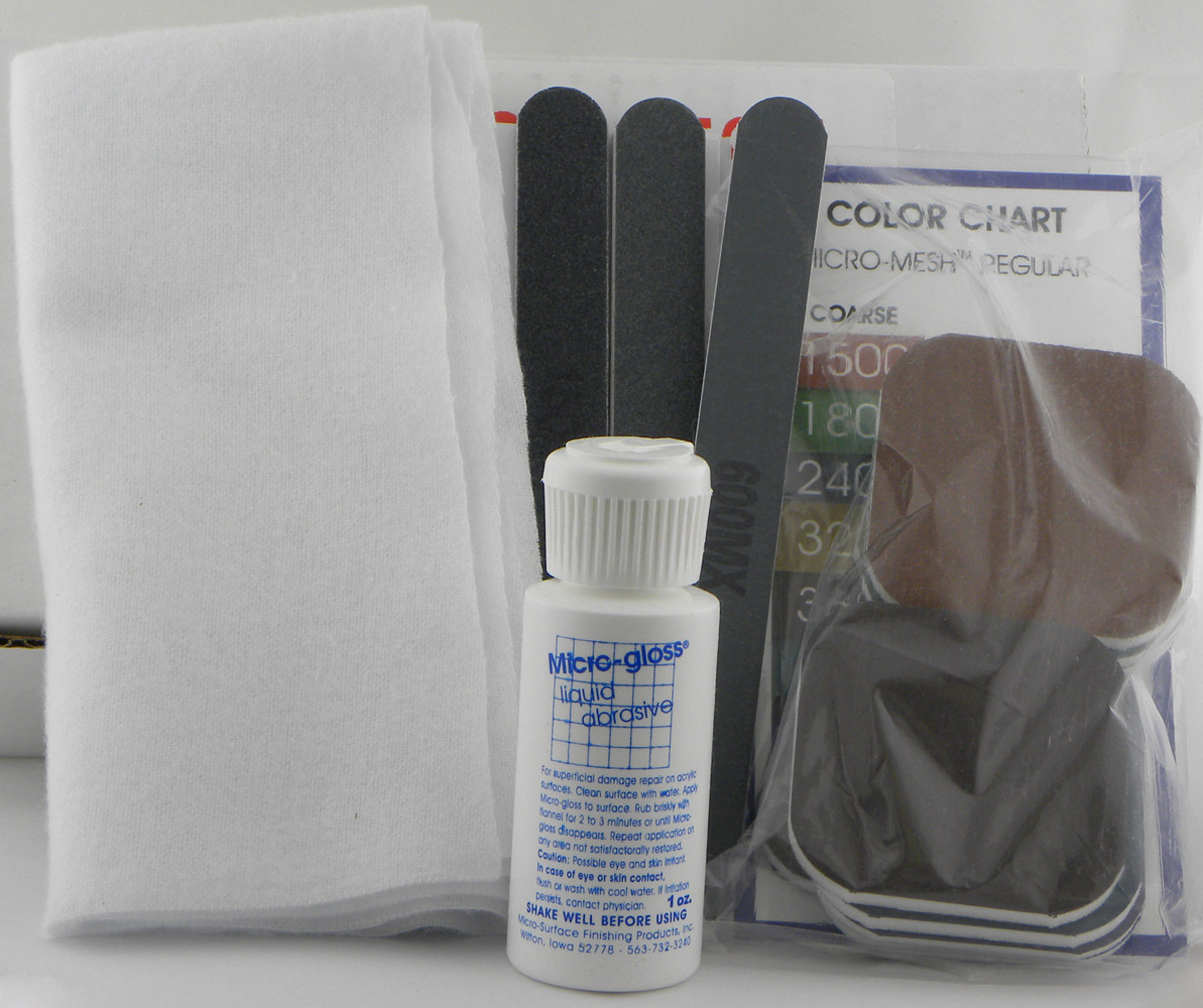 Pen Blank finishing Kit