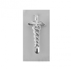 Medical Symbol Clip Chrome