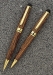 Round Top European&trade; Ballpoint Double Twist Titanium Gold