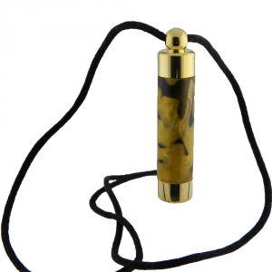 Perfume Holder Necklace - 24K Gold