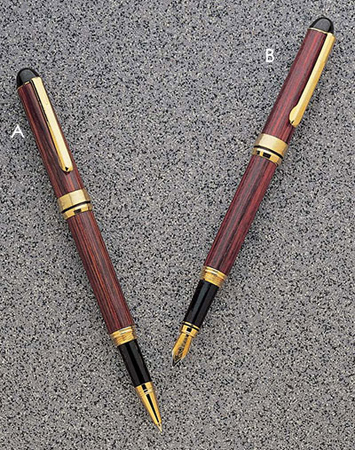 Wood Turning Gold Pen Kits