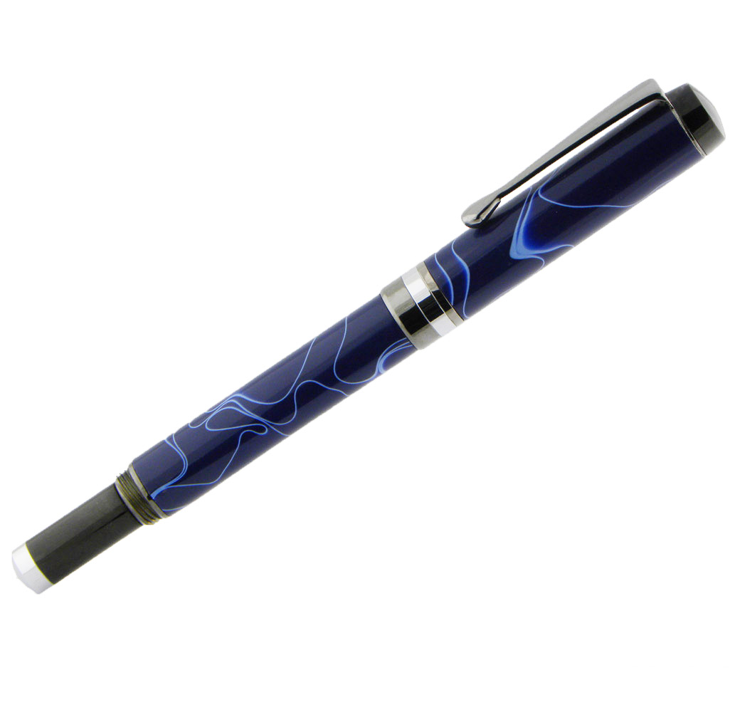 Series 2000™ Flat Top American Screw Cap Rollerball Pen Black