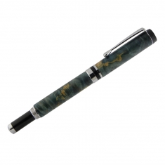 Series 2000™ - Flat Top American - Screw Cap Fountain Pen - Chrome Series 2000™ - Flat Top American - Screw Cap Fountain Pen - Chrome