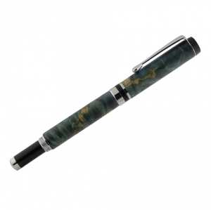 Series 2000&trade; - Flat Top American - Screw Cap Fountain Pen - Platinum