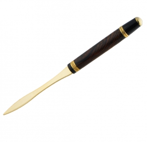 Sierra&reg; Wavy Blade Letter Opener Gold