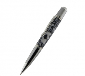 Sierra&reg; Vista Ballpoint Pen - Gunmetal and Chrome