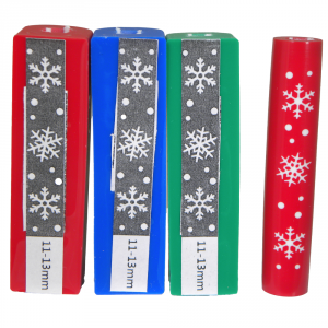 Snowflake Pen Blank Red