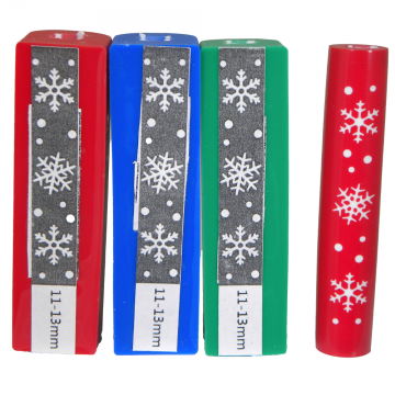 Snowflake Pen Blank Red