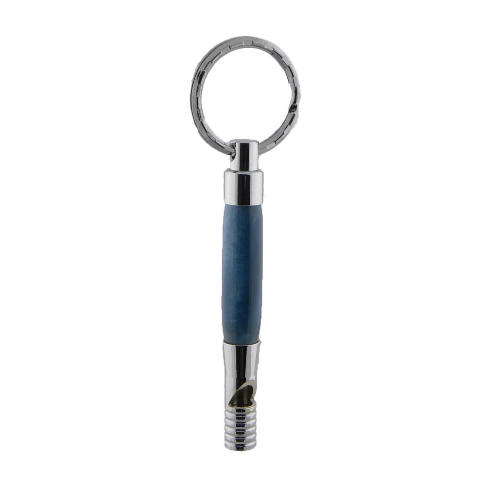 Whistle Key Ring Chrome Pen Kit Making Supplies Berea HardWoods